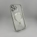 Чохол UMKU Shining з MagSafe для Apple iPhone 13 Pro Max (Сріблястий)