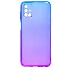Силіконовий Gradient Design Samsung Galaxy M51 (2020) (Синьо-фіолетовий)