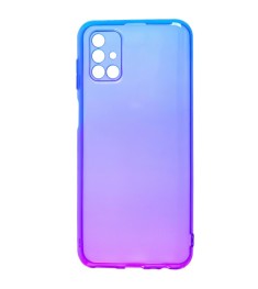 Силіконовий Gradient Design Samsung Galaxy M51 (2020) (Синьо-фіолетовий)