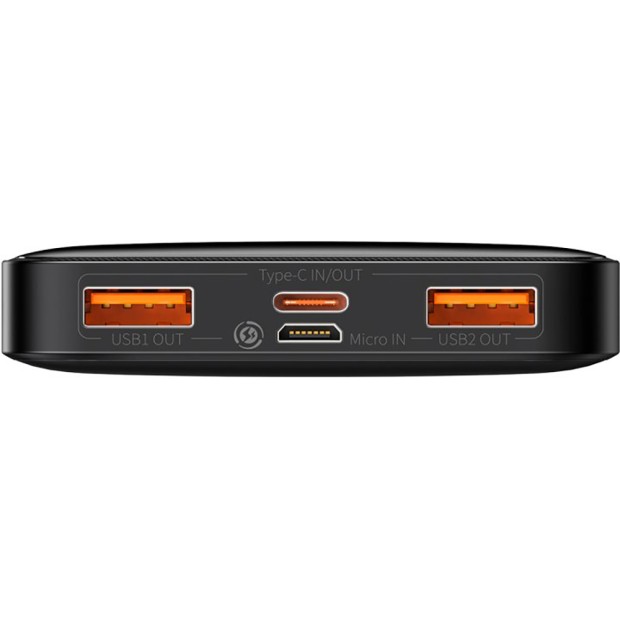 Павербанк Baseus Bipowe Digital Display 10000mAh 20W (black)
