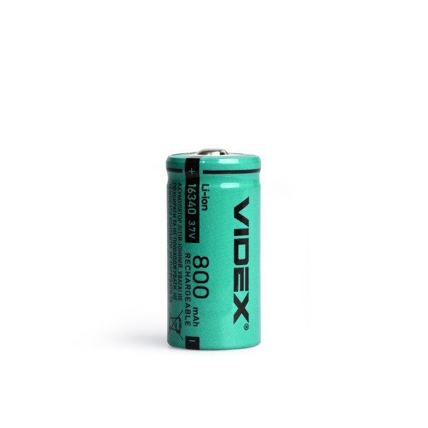 Аккумулятор Videx Li-Ion 16340 800mAh