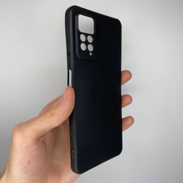 Силікон Графітовий Xiaomi Redmi Note 11 Pro  /  12 Pro 4G (Чорний)