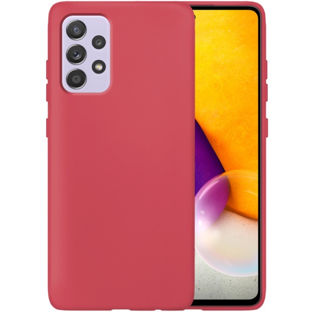 Оригінальний силіконовий чохол 360 для Samsung Galaxy A72 (Полуничний)