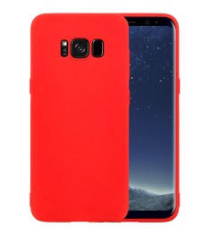 Силикон iNavi Color Samsung Galaxy S8 Plus (Красный)