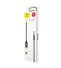 Кабель AUX Baseus Yiven Audio Cable Type-C - 3.5mm (1.2m) (Чорний) CAM01-01