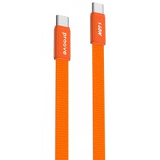 USB-кабель Proove AirLine 60W (1m) (Type-C to Type-C) (Orange)