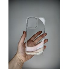 Силикон Space Case Apple iPhone 15 Pro Max (Прозрачный)