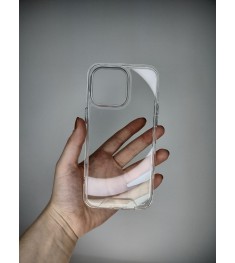 Силикон Space Case Apple iPhone 15 Pro Max (Прозрачный)