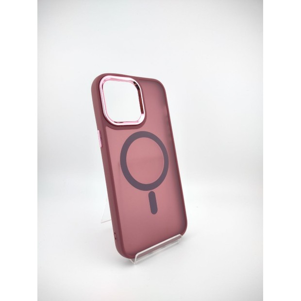 Чохол Totu Space Magsafe для Apple iPhone 14 Pro Max (Бордовий)