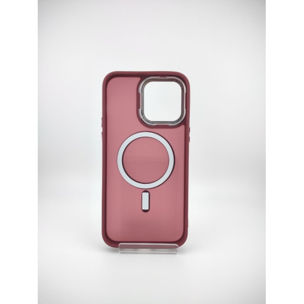 Чохол Totu Space Magsafe для Apple iPhone 14 Pro Max (Бордовий)