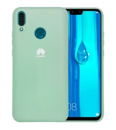 Силикон Original 360 Case Logo Huawei Y9 (2019) (Бирюзовый)