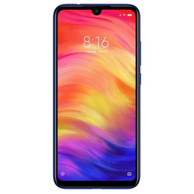 Мобільний телефон Xiaomi Redmi Note 7 4 / 128ГБ (Neptune Blue) (Клас A-) Вживаний