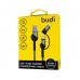 USB-кабель Budi DC231TL10B 2в1 3A (1м) (USB на Type-C / Lightning) (Чорний) U