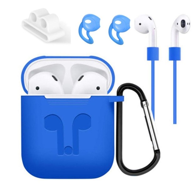 Чохол для навушників Slim Case Apple AirPods Set (Синій)