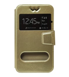 Чохол-книжка Universal Slide 4.8-5.3 (Золотий)