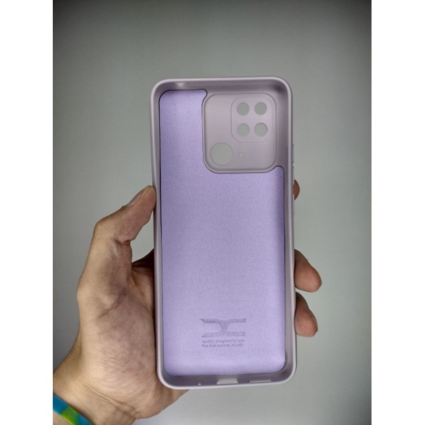 Силіконовий чохол Original Xiaomi Redmi 10C (ShutCam) (Гліцинія)