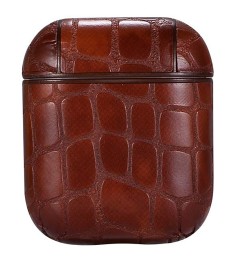 Футляр Kroco Case для Apple Airpods (Коричневый)
