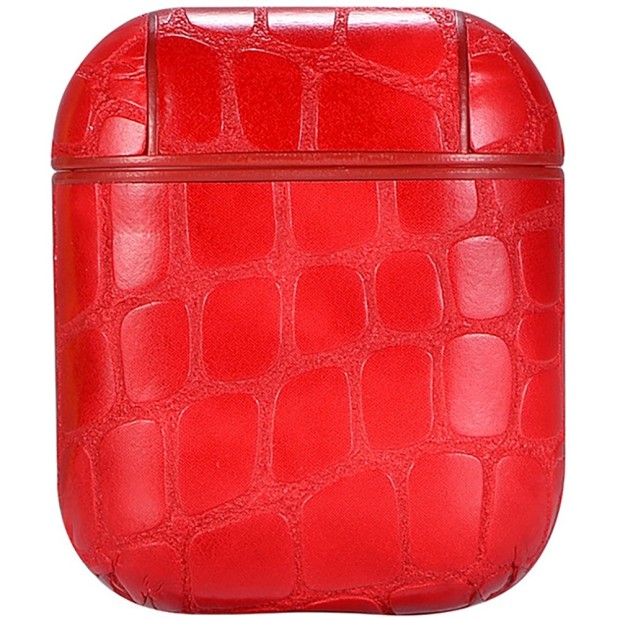 Футляр Kroco Case для Apple Airpods (Красный) Футляр Kroco Case для Apple Airpods (Красный)