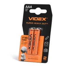 Батарейка Videx R03P AAA (2шт)