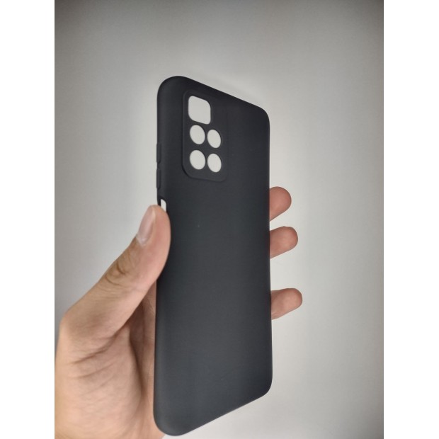 Силіконовий чохол Original Xiaomi Redmi 10 (ShutCam) (Чорний)
