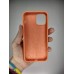 Силикон Original Round Case Apple iPhone 12 / 12 Pro (11) Peach