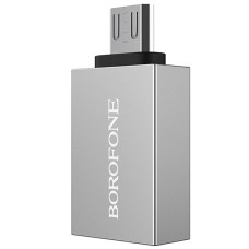 OTG-переходник Borofone BV2 (USB - MicroUSB)