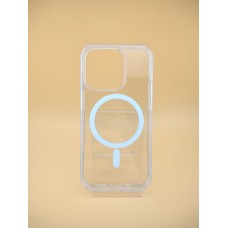 Чохол Monblan Magsafe для Apple iPhone 15 Pro (Прозорий)