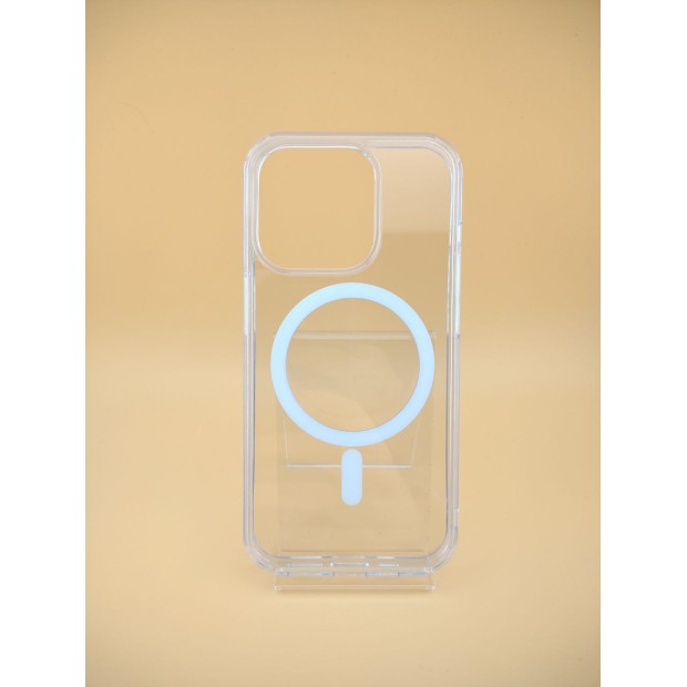 Чохол Monblan Magsafe для Apple iPhone 15 Pro (Прозорий)