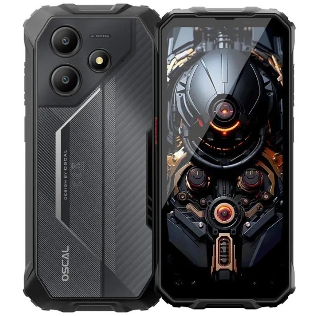 Мобільний телефон Oscal Marine 2 8 / 256GB Dual Sim (Чорний) Мобільний телефон Oscal Marine 2 8 / 256GB Dual Sim (Чорний)