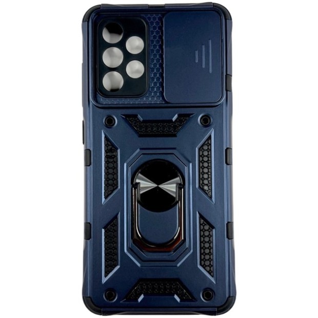 Броньований чохол Ring Serge Armor Case Samsung Galaxy A52  /  A52s (ShutCam) (Синій)