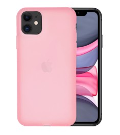 Силикон TPU Latex Apple iPhone 11 (Розовый)