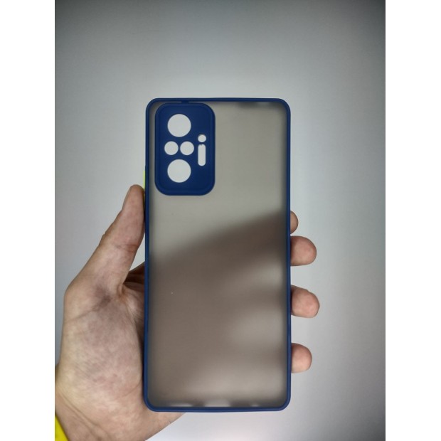 Чохол Totu Gingle Series для Xiaomi Redmi Note 10 Pro  /  Note 10 Pro Max (темно-синій)