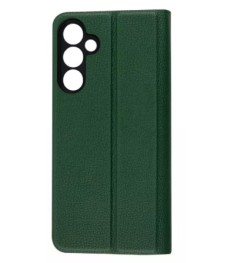 Чохол-книжка Dux Leather Samsung Galaxy A16 (Темно-зелений)