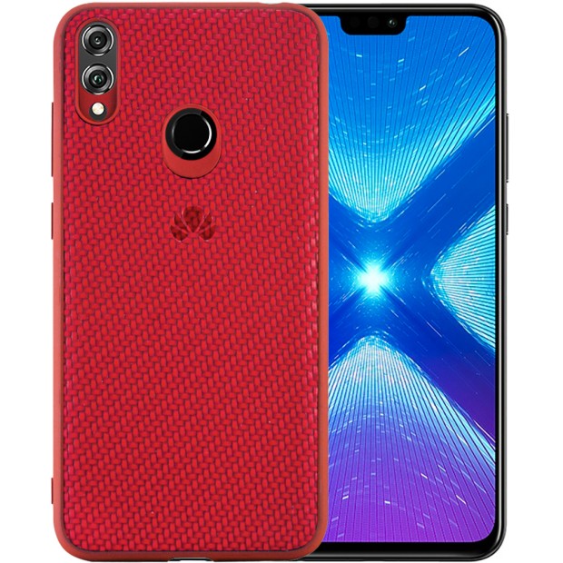 Чохол-силікон Plexus для Huawei Y9 (2019) (Червоний)