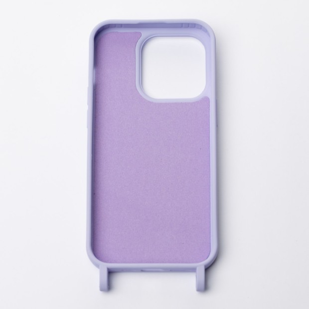 Накладка Cord Case Apple iPhone 15 Pro (Фіалковий)