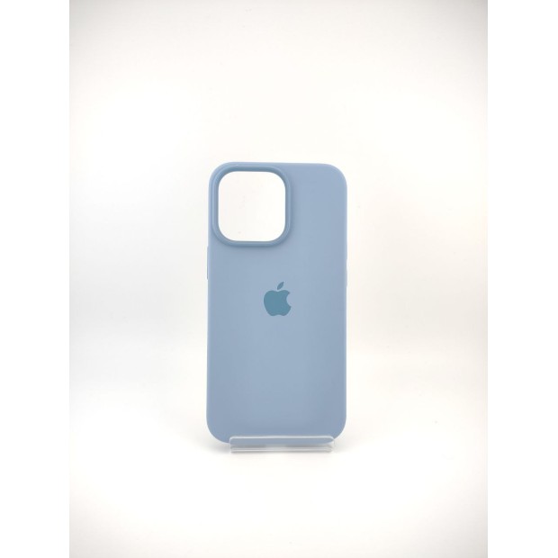 Чохол сіlicone case with MagSafe для Apple iPhone 13 Pro (Blue Fog)