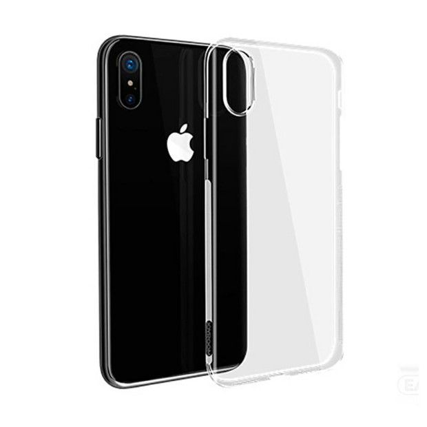Силикон iNavi Color iPhone XS Max (прозрачный)