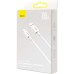 USB-кабель Baseus Superior 100W (2м) (Type-C to Type-C) (Білий) CATYS-C02