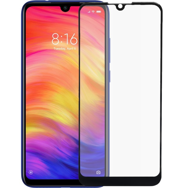 Захисне скло 5D Ceramic для Xiaomi Redmi Note 7 Чорне
