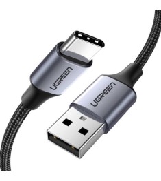 USB-кабель UGREEN US288 3A (1.5м) (Type-C) (Чорний) (60127)