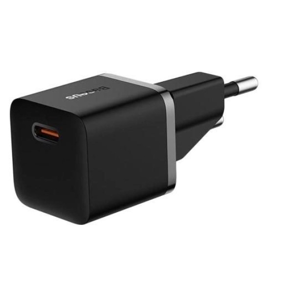 Baseus GaN5 20W (1Type-C) Black Charger-Adapter CCGN050101, Харків, Київ, Україна