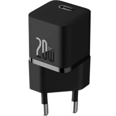 СЗУ-адаптер Baseus GaN5 20W (1Type-C) (Чёрный) CCGN050101, Харьков, Киев, Украинга
