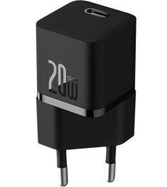 Baseus GaN5 20W (1Type-C) Black Charger-Adapter CCGN050101