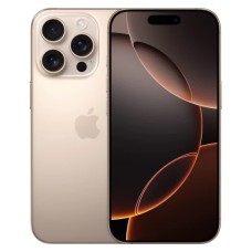 Мобільний телефон Apple iPhone 16 Pro 256Gb (Desert Titanium) (Grade A) 97% Б / У O