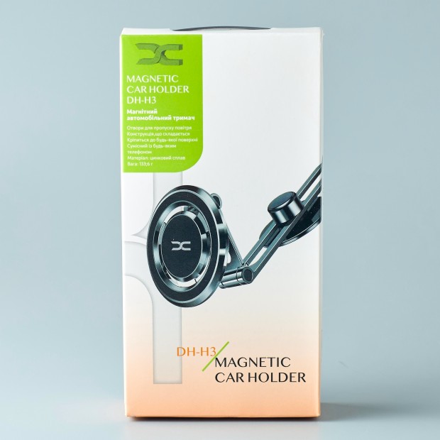 Автотримач DC DH-H3 Magnetic (Чорний) D