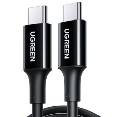 USB-кабель UGREEN US300 100W (1м) (Type-C до Type-C) (Чорний)