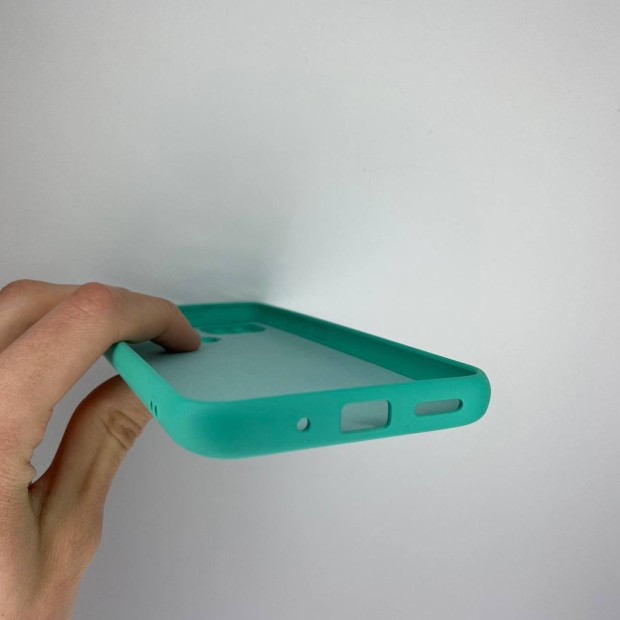 Силіконова оригінальна 360 чохол для Xiaomi Redmi 9C (ShutCam) (Бірюзовий)