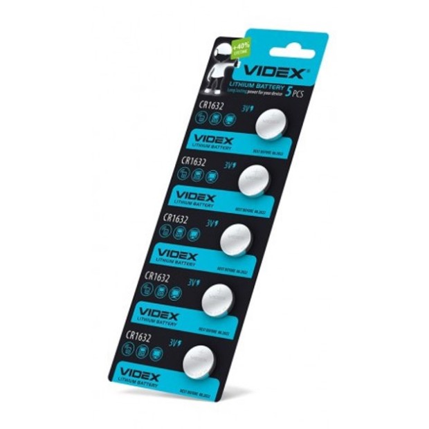 Батарейка Videx CR1632 (1шт)