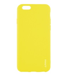 Силіконовий чохол iNavi Color для Apple iPhone 7  /  8 (жовтий)