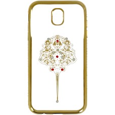 Чохол Kingxbar Diamond для Samsung J5 (2017) J530 (Заколка, Золотий)